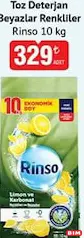 RİNSO TOZ DETERJAN 10 KG RİNSO TOZ DETERJAN 10 KG